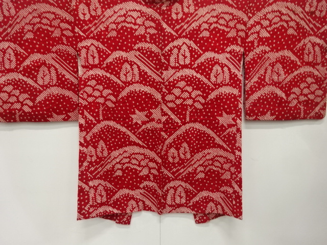 JAPANESE HAORI / SHIBORI / DISTANT MOUNTAINS